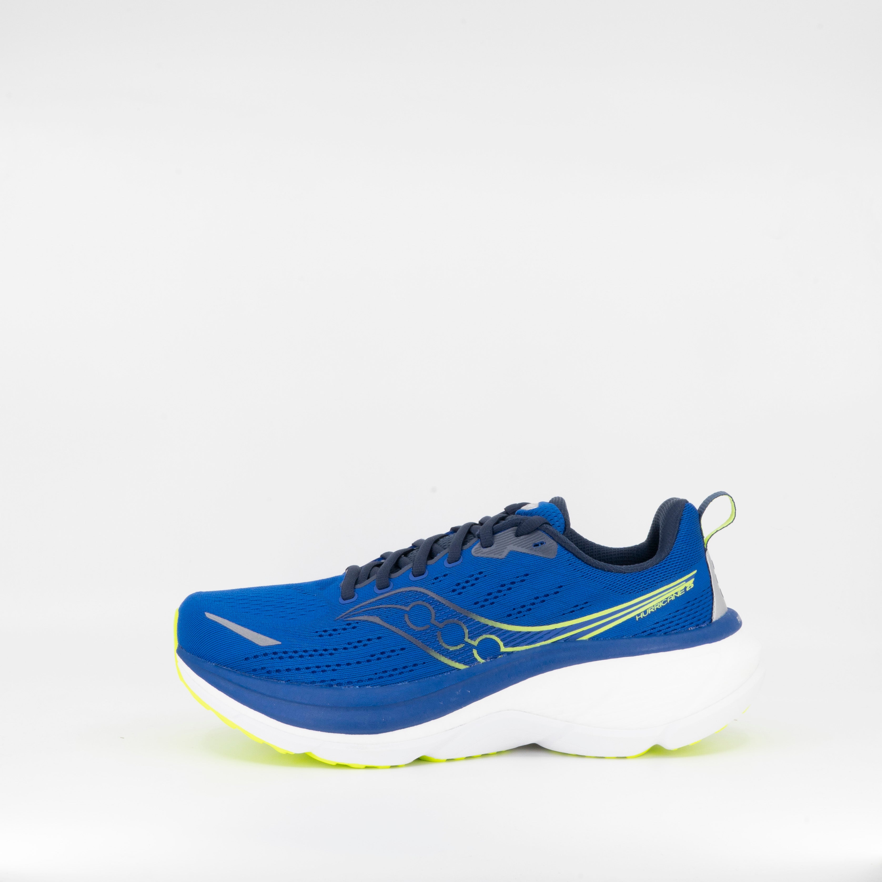 Saucony Hurricane 25 (D Standard) Mens Lapis/Citron - Frontrunner Colombo